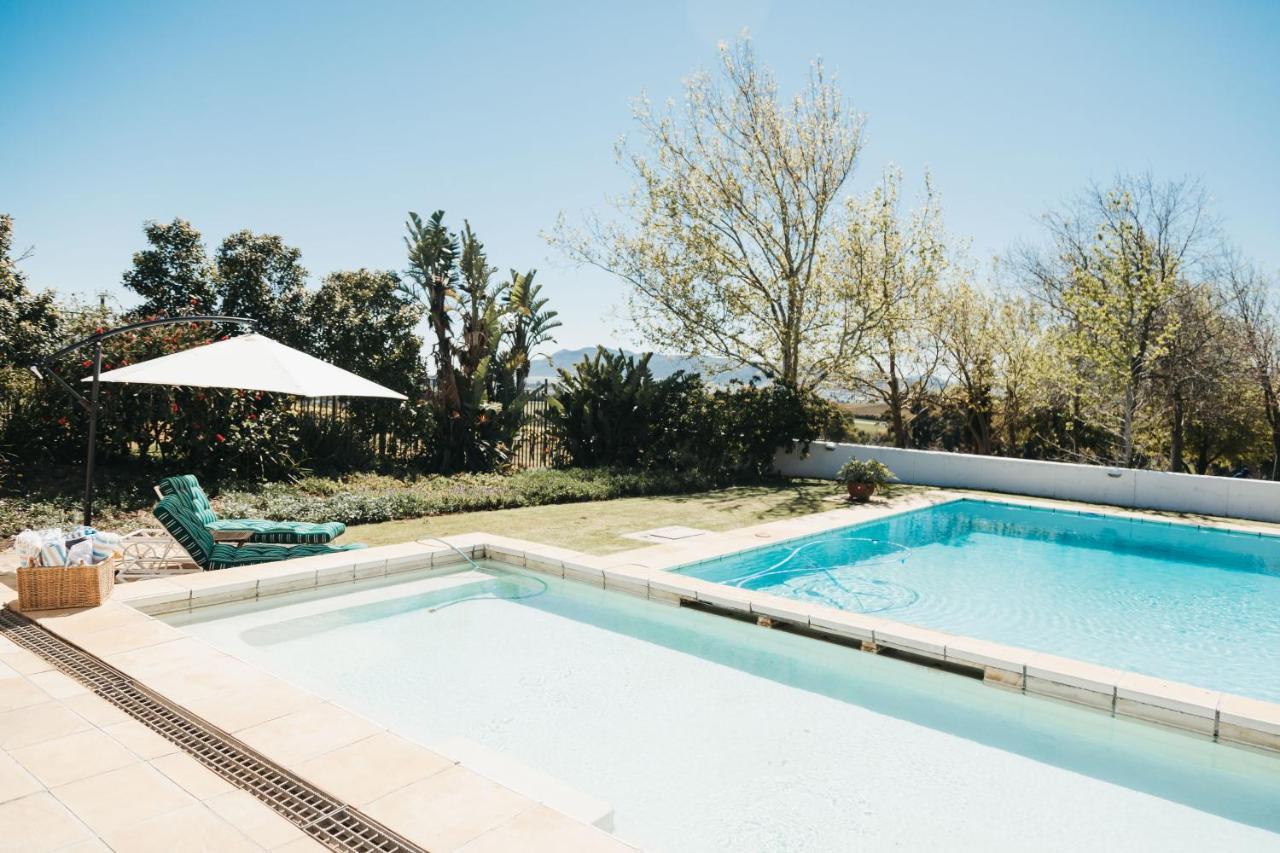 Ferienwohnung Mitre'S Edge Pool House Klapmuts Exterior foto